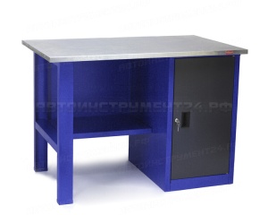 Стол для слесарных работ 1200 мм однотумбовый без экрана