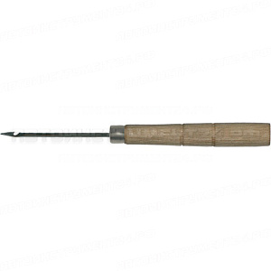 Шило шорное, деревянная ручка 52/133 мм