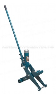 Домкрат подкатной ножничный с двумя уровнями подхвата, 4/5т (уровень подхвата 70/415мм, h max 435/735мм) Forsage F-TC50001