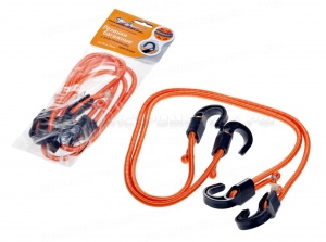 Резинки-стяжки набор 2 шт. 80 см, D-8 мм (пластиковые крючки) AIRLINE, AS-R-03