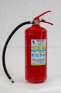 Огнетушитель ОП-4 порошковый 4кг (с манометром) МЕЛАНТИ /1/2/4