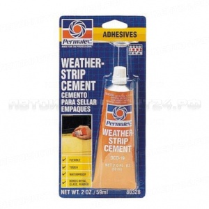 Клей-цемент универсальный всепогодный (металл-резина-стекло) 59мл PERMATEX /1/12