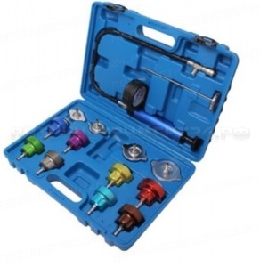 Набор приспособлений RF-914G1 для тестирования систем охлаждения 14пр. (0-2.5bar), в кейсе ROCKFORCE /1/12