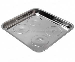 Поддон магнитный 330х250мм прямоугольный для хранения крепежных элементов JTC