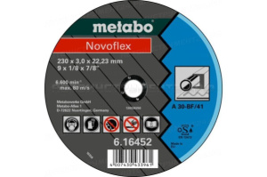 Круг отр сталь Novoflex 115x2,5 прямой A30 Metabo