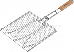 Решетка-гриль GRINDA "BARBECUE", для рыбы, трехместная