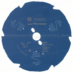 Пильный диск Expert for Fiber Cement 260x30x2.4/1.8x6 T, 2608644351