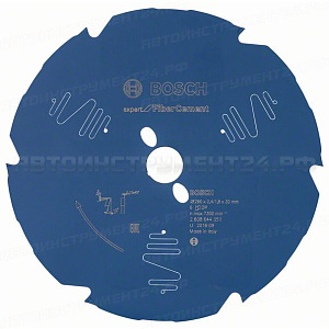 Пильный диск Expert for Fiber Cement 260x30x2.4/1.8x6 T, 2608644351