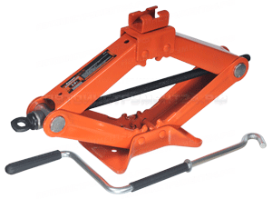 домкрат ромбический 2,0т (120-395 мм) (АвтоDело) (43116)