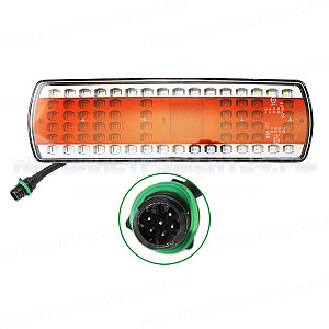 Фонарь задний LED правый с кабелем и AMP разъемом ( 5490, МАЗ, 112.08.69-02)