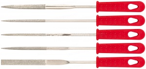 Надфили алмазные, 5 шт., 3x160 мм ( узкие )