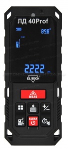 Лазерный дальномер Elitech ЛД 40 Prof