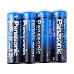 Элемент питания AA: R6-OS4 SALINE 1,5V PANASONIC /4/60/600