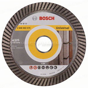 Алмазный диск Expert for Universal Turbo 125-22,23, 2608602575