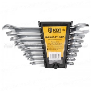 Набор гаечных рожковых ключей НКР-8 (8-27), 78365