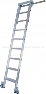 Стеллажная лестница для Т- шины 8 ступ. Krause STABILO, 815637