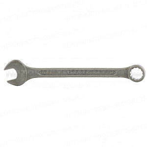 Ключ комбинированый, 14 мм, CrV, фосфатированный, ГОСТ 16983. СИБРТЕХ