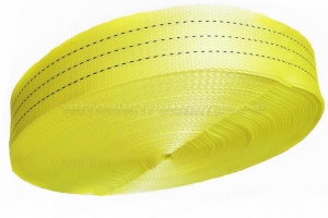 Лента бухта 75мм 10,5-21 тонн стяжки (ремня) крепления груза цена за 1м (50м)