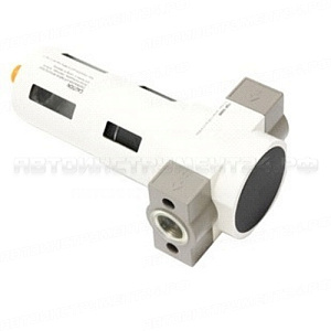 Фильтр для пневмосистемы RF-703438 "Profi" 3/8" (пропускная способность:2000 л/мин, давление max: 16 bar, температура воздуха: 0° до 60°, 5мк) ROCK FO