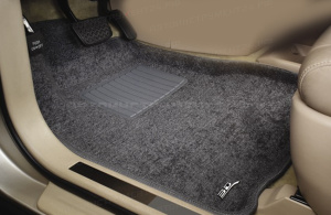 Коврики Mercedes-Benz SLK-Classe (R171) 2004-2011г 3D серый "Tufted"