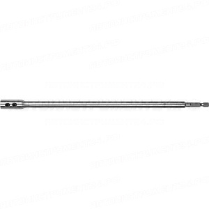Удлинитель для сверл перовых, с имбусовым ключом, шестигранный хвостовик 1/4", ЗУБР Мастер 29507-300, L=300мм