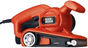 B&D Шлифмашина ленточная 720 Вт; 206м/миин; 75х150мм; 75х457мм; 2,50кг; меш.; кор.; (KA86)