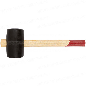 Киянка резиновая, деревянная ручка 55 мм