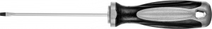 Отвертка MIRAX 25095-03-10, закаленный стержень, двухкомпонентная рукоятка, SL3x100мм