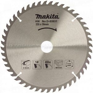 Пильный диск Makita Standart D-45951