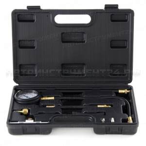 Набор для измерения давления топлива 10 предметов (7 атмосфер)