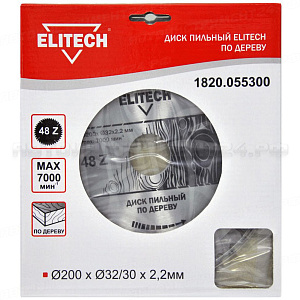 Пильный диск Elitech 1820.055300