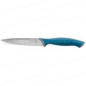 Нож LEGIONER "ITALICA" универсальный, эргономичная рукоятка, лезвие из нержавеющей стали, 125мм