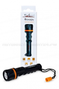 Фонарь прорезиненный на батарейках LEDx3 AIRLINE, AFL-3-01