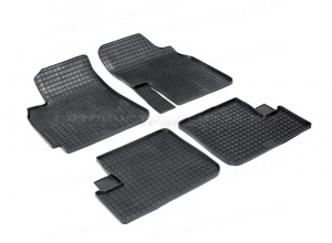 Коврики Chery Tiggo (T11) 2006 резиновый "Сетка" (Seintex) 00408