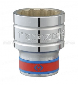 Головка торцевая стандартная двенадцатигранная 1/2";, 15/16";, дюймовая KING TONY 433030S