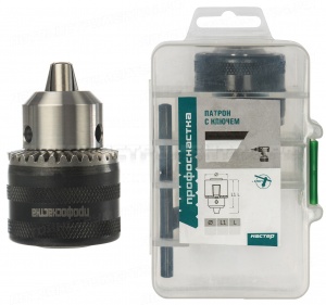 Патрон 049 Мастер Ключ в компл. 1-10 мм 3/8- 24UNF пласт бокс