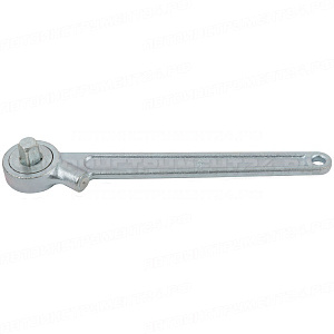 Ключ трещоточный (без переключателя) "НИЗ", 1/2"x250 мм