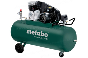 MEGA 520-200 D Компр.3кВт,490/м,400В,10б,200л Metabo