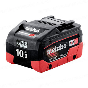 Аккумулятор LiHD 18В 10.0 Ач в инд.упаковке Metabo