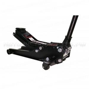 Домкрат подкатной гидравлический низкопрофильный двухпоршневой с лотком и резиновой накладкой 3,5т (h min 75мм, h max 510мм) Forsage F-T830018Z