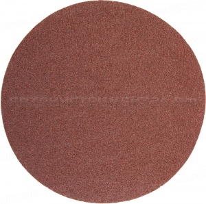 Круг шлифовальный универсальный STAYER "MASTER" из абразивной бумаги на велкро основе, без отверстий, Р80, 125мм, 5шт