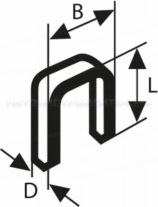 3000 СКОБ 28/6MM, 2609200228