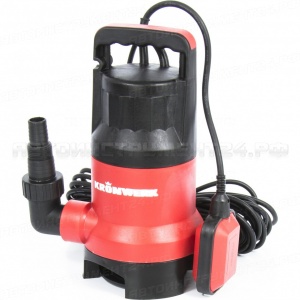 Дренажный насос для грязной воды KP450,450 Вт, подъем 6,5 м, 8000 л/ч. Kron Werk