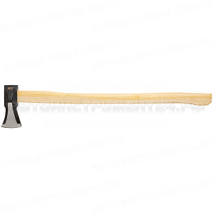 Топор-колун "ушастый" кованый, деревянная отполированная ручка 2000 гр.