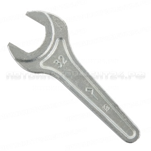 Ключ рожковый укороченный односторонний с открытым зевом, ударный 32 мм (КГО 32)