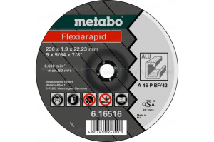 Круг отр Alu Flexiarapid 230x1,9x22,23 Metabo