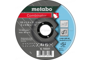 Круг отр/обдир Combinator 125x1,9x22,2 Inox Metabo