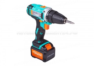 CD3224L Дрель акк Sturm! 24В, Li-Ion, 2 скор, 2 акк., 2,0 Ач, БЫСТР.ЗАРЯД, ПОДСВ, кейс