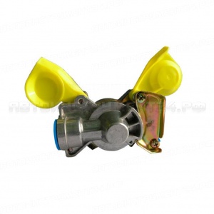 Разъем пневматический PALM М22 жёлтый JC-001 к-т /50