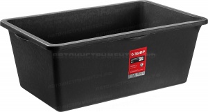 Таз строительный прямоугольный, 90 л, высокопрочный, ЗУБР